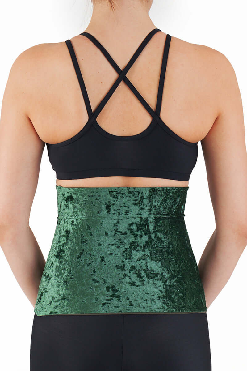 Velvet back warmer for dancers - Image 15