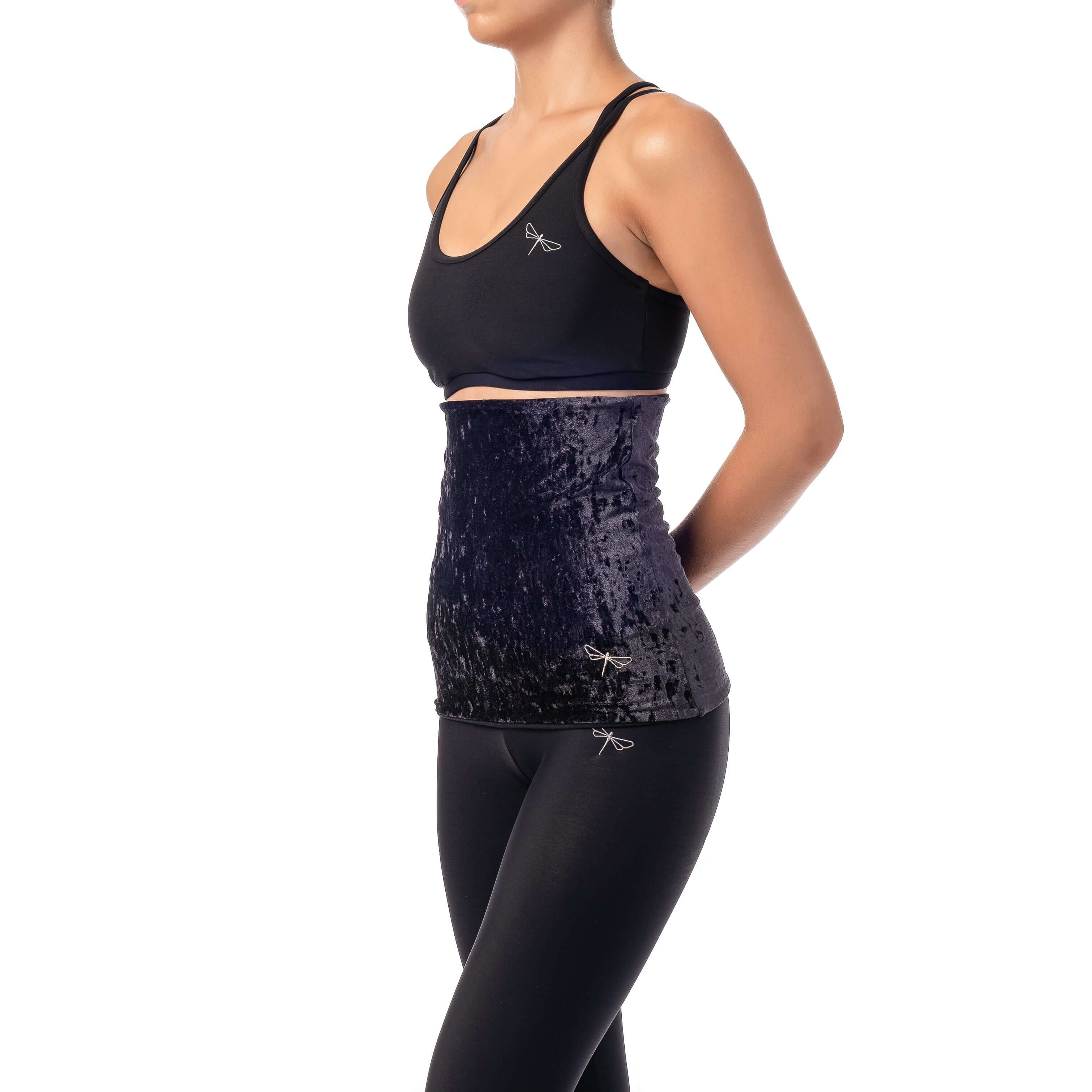 Velvet back warmer for dancers - Image 17