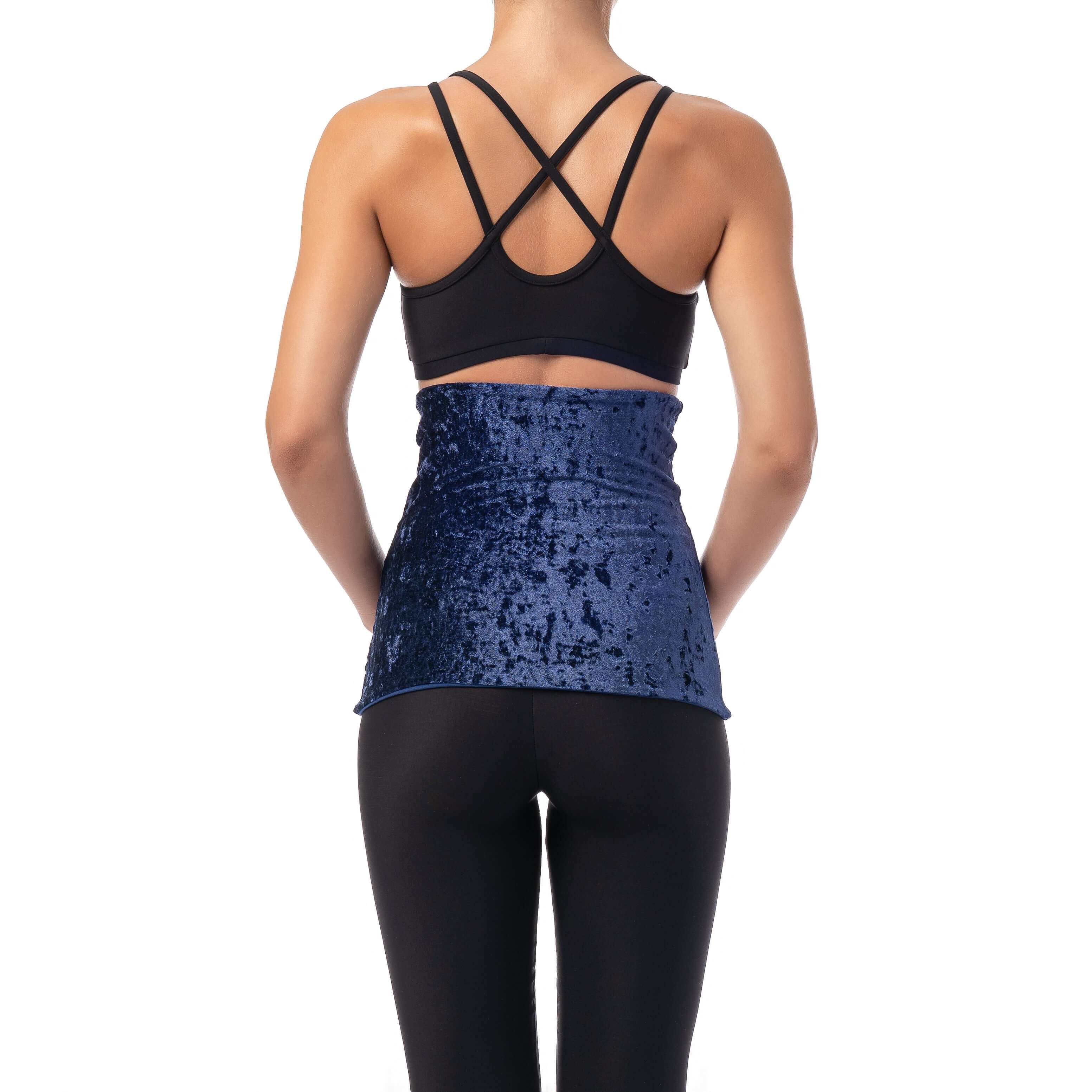 Velvet back warmer for dancers - Image 29