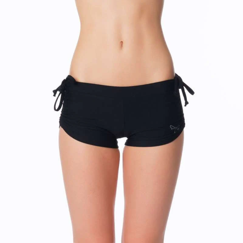 Bikram yoga shorts, low rise yoga shorts – Michelle - Image 8