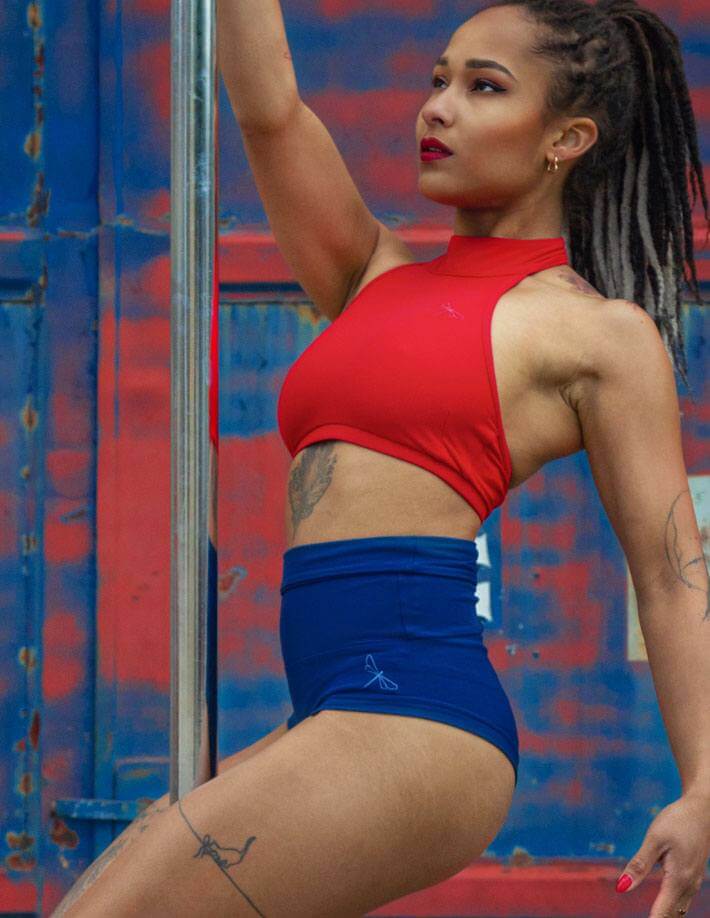 Halter neck sports bra - Lisette - Image 9