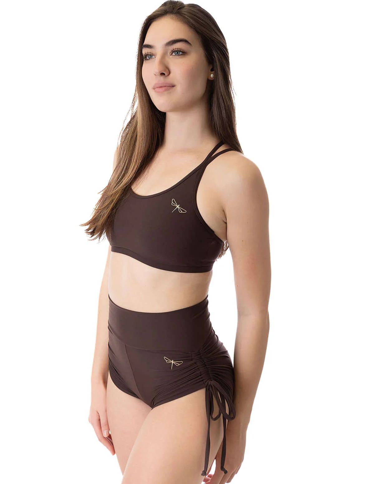 High waist drawstring pole shorts - Emma - Image 12