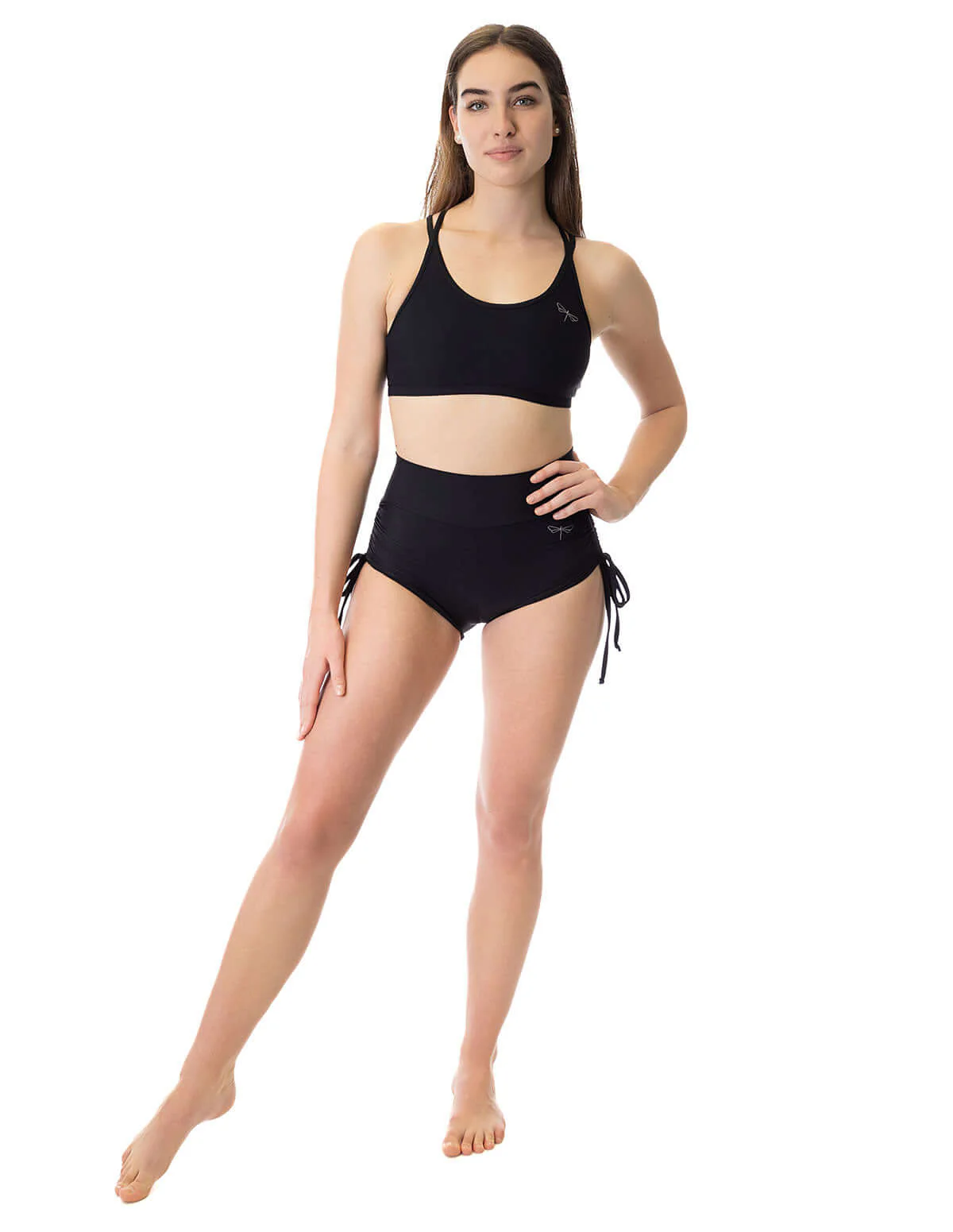High waist drawstring pole shorts - Emma - Image 30