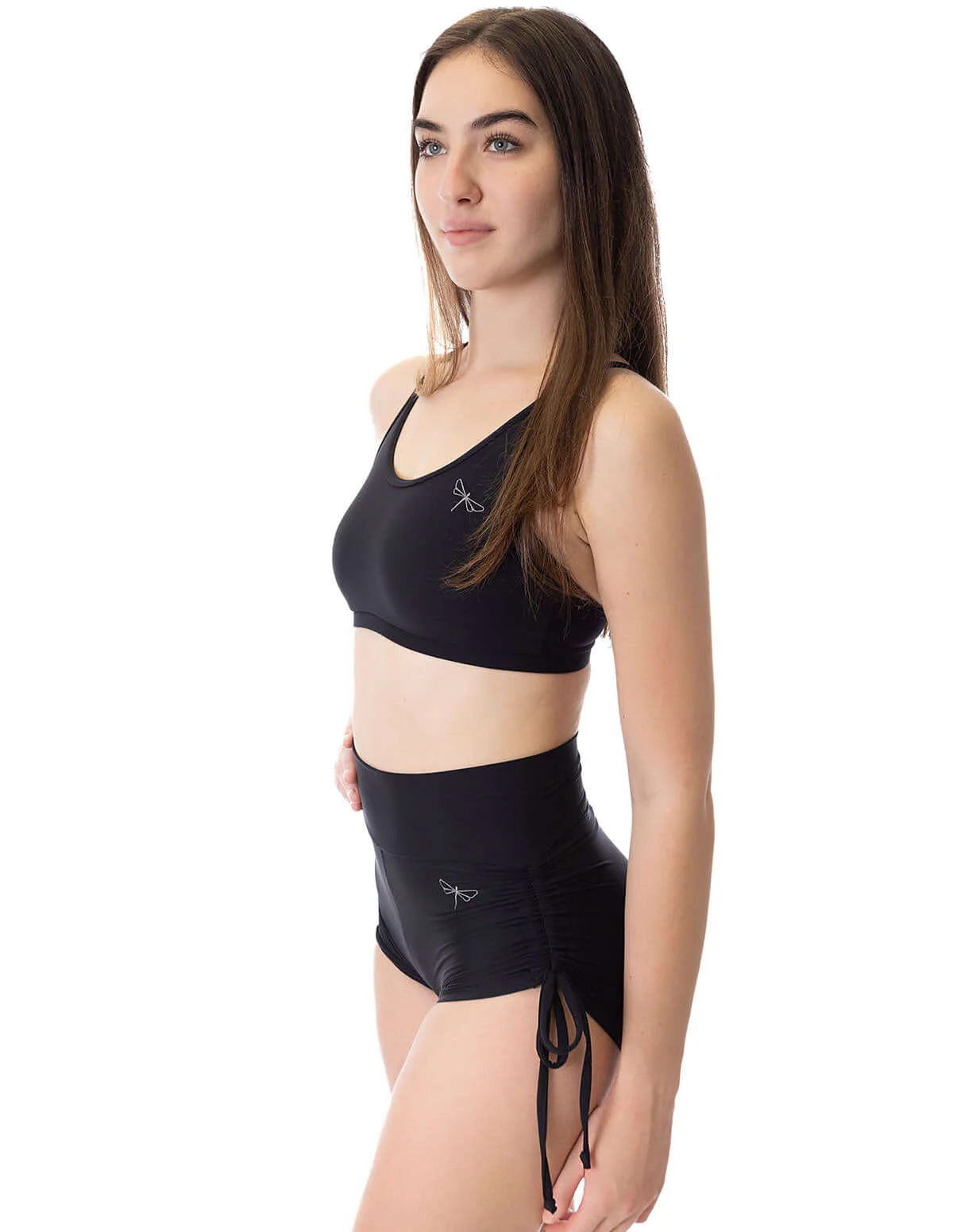 High waist drawstring pole shorts - Emma - Image 32