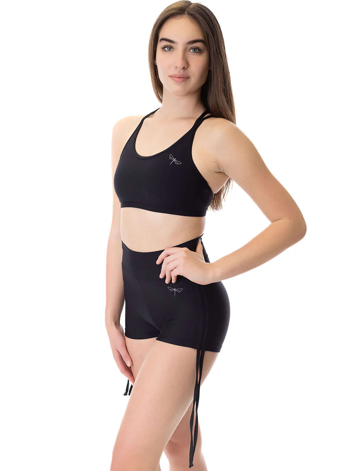 High waist drawstring pole shorts - Emma - Image 34