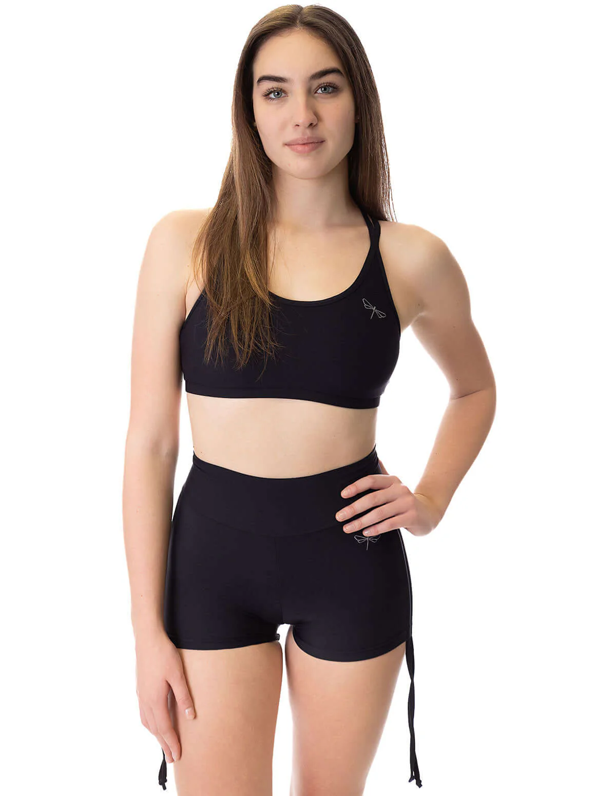 High waist drawstring pole shorts - Emma - Image 35