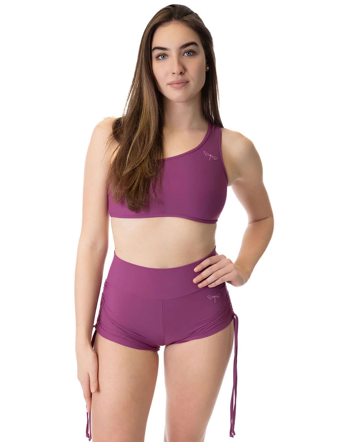 High waist drawstring pole shorts - Emma - Image 60