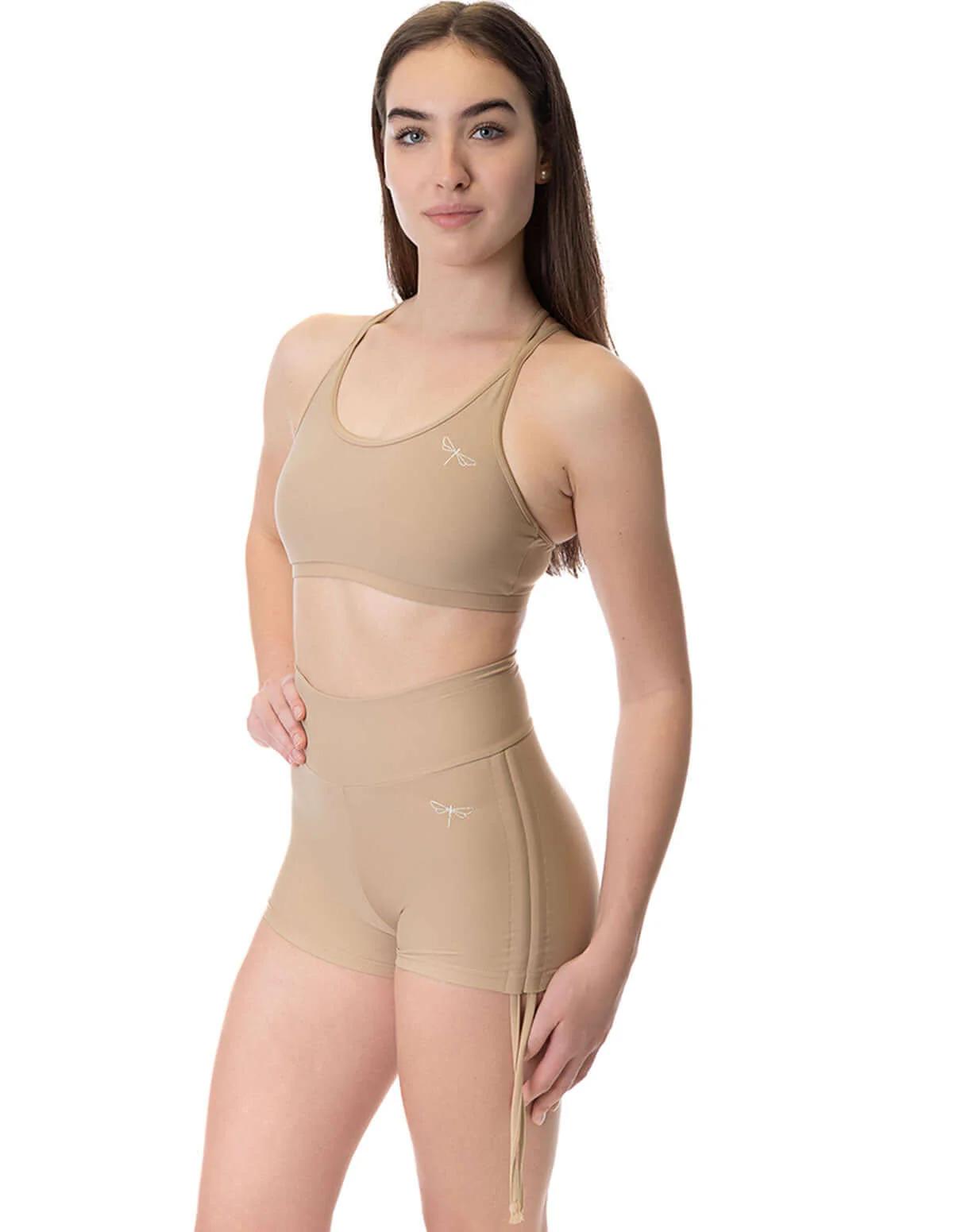 High waist drawstring pole shorts - Emma - Image 68