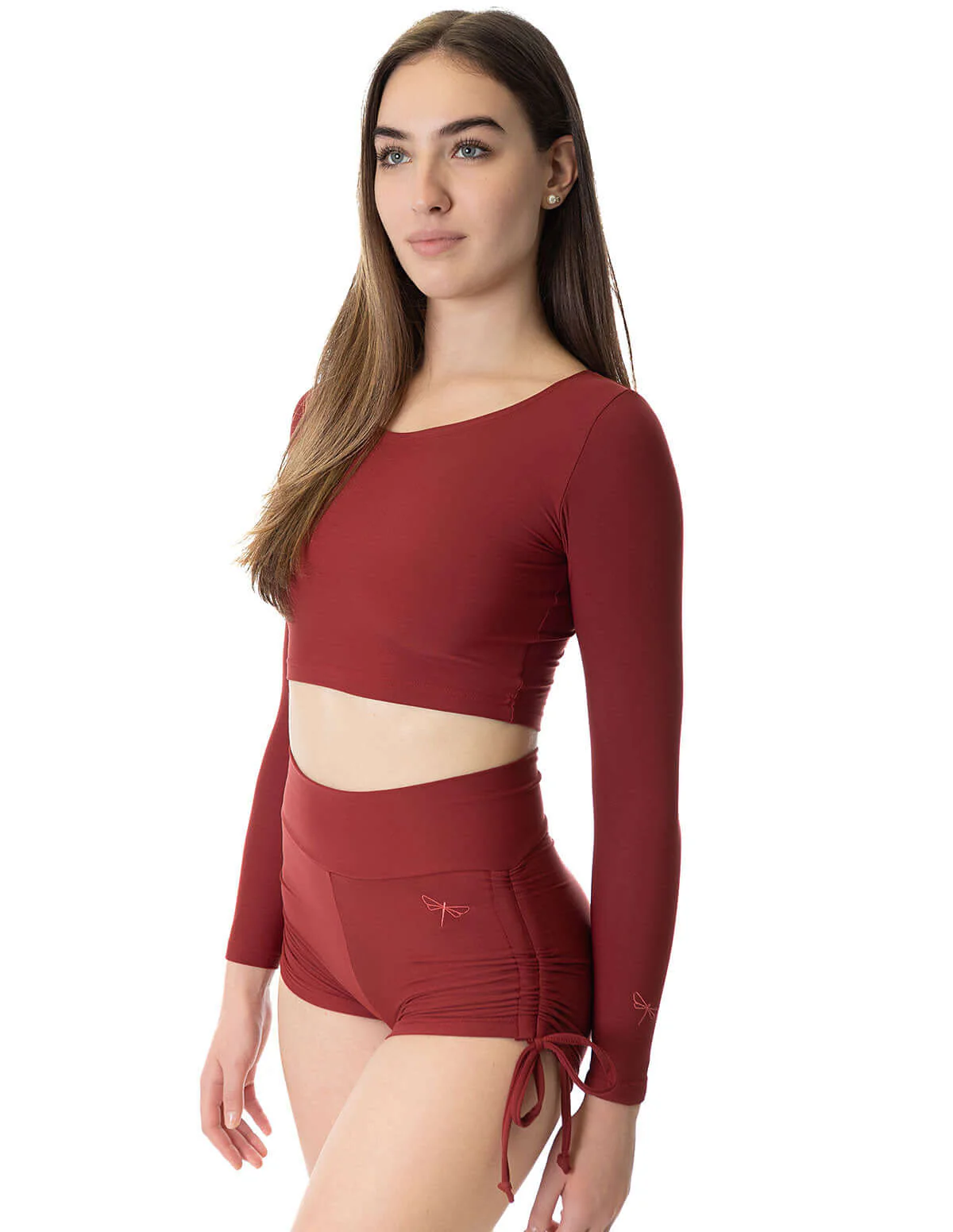 High waist drawstring pole shorts - Emma - Image 7