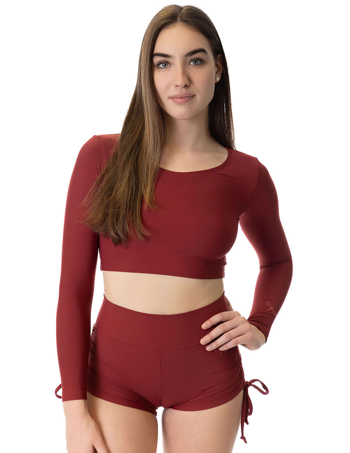 High waist drawstring pole shorts - Emma - Image 8