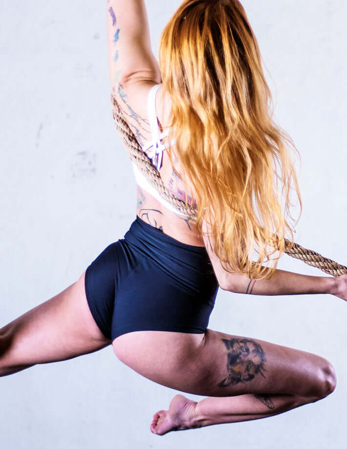 High waist pole dance shorts - Betty - Image 28