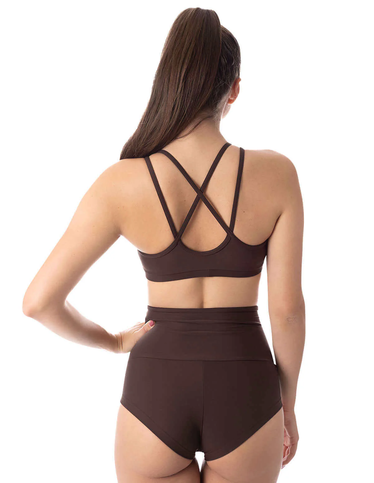 High waist pole dance shorts - Betty - Image 6