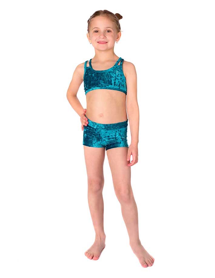 Kids - Girls' Pole Dance Shorts - Elsa - Image 13