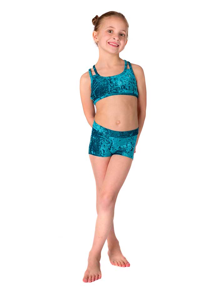 Kids - Girls' Pole Dance Shorts - Elsa - Image 14