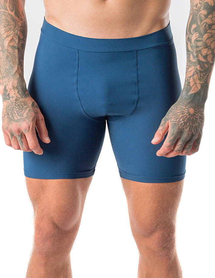 Men's hot yoga shorts, sweatproof Lycra fit - James - Image 13