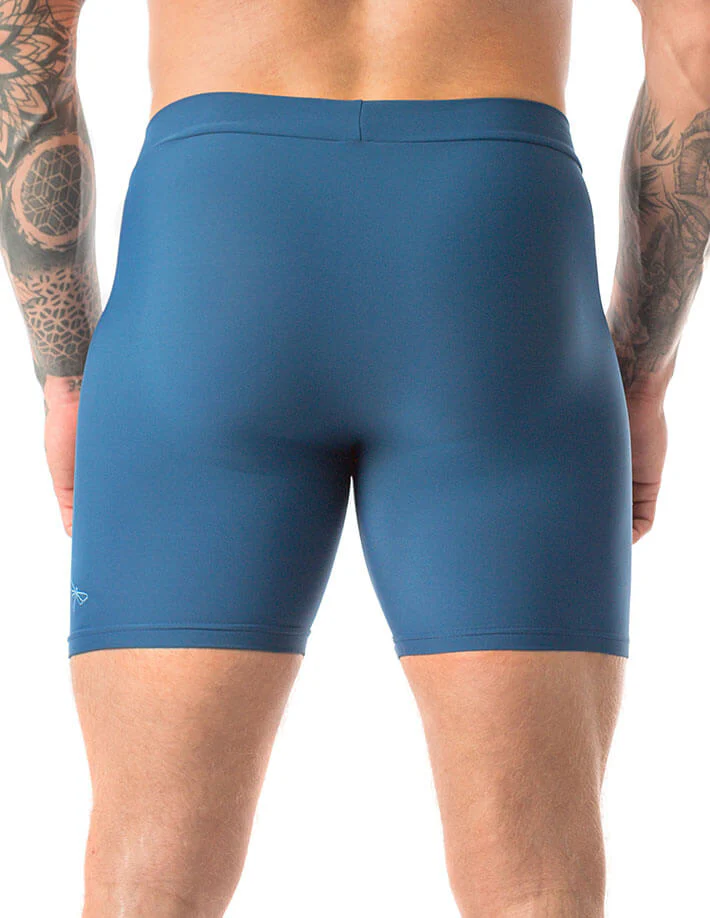 Men's hot yoga shorts, sweatproof Lycra fit - James - Image 15