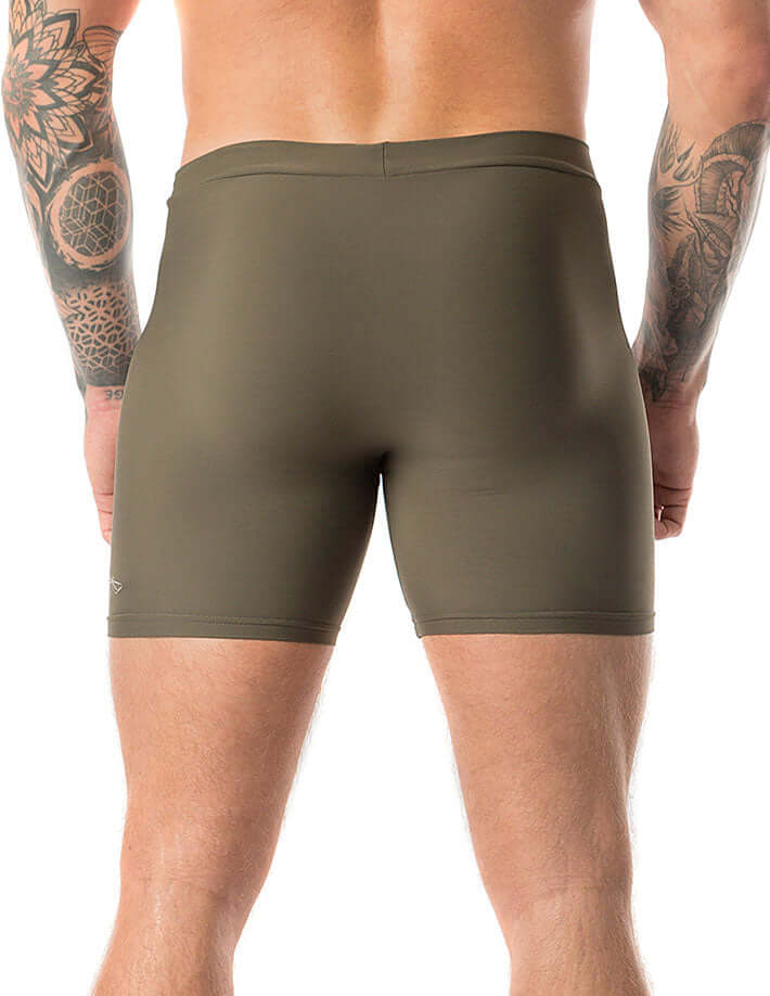 Men's hot yoga shorts, sweatproof Lycra fit - James - Image 9