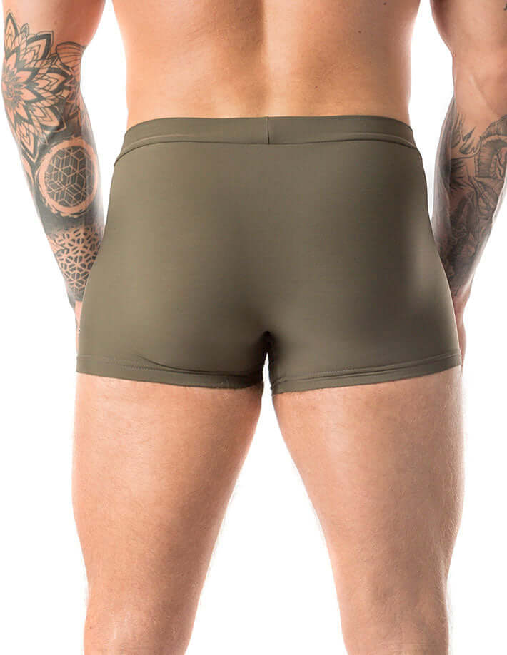 Men’s Bikram yoga shorts, sweatproof Lycra fit  – Mike - Image 7
