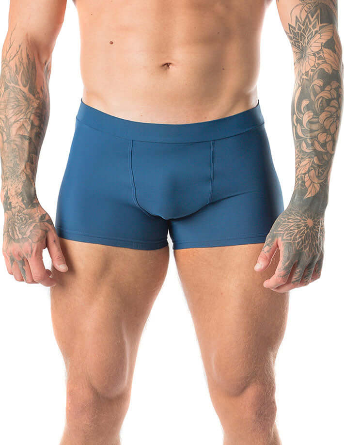 Men’s Bikram yoga shorts, sweatproof Lycra fit  – Mike - Image 8