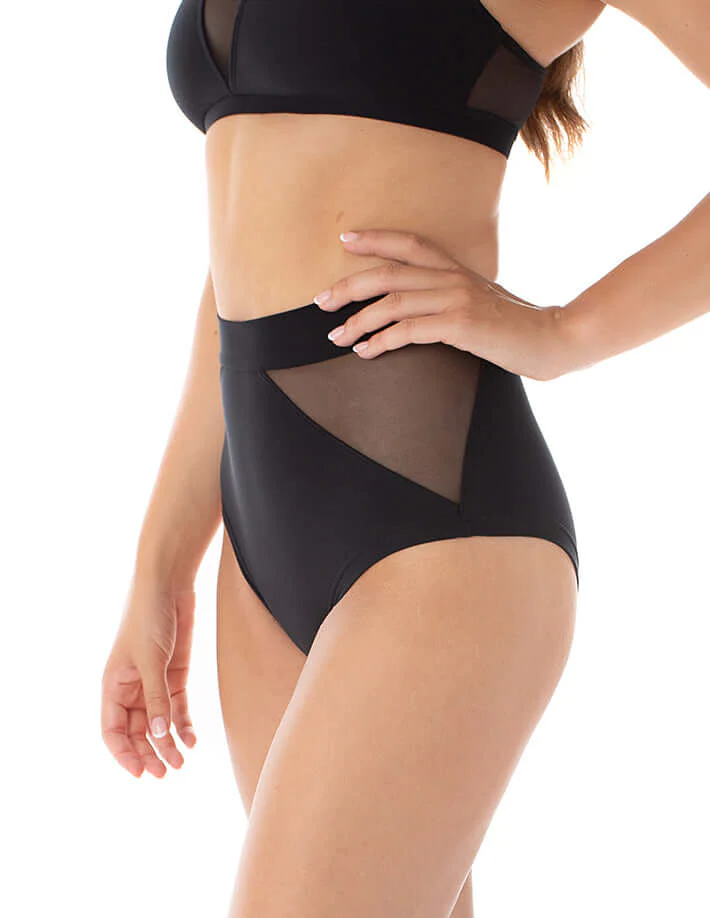 High waist mesh pole shorts - Monica - Image 21