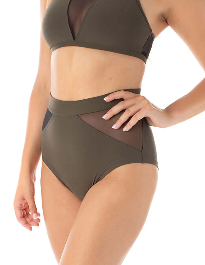 High waist mesh pole shorts - Monica - Image 24