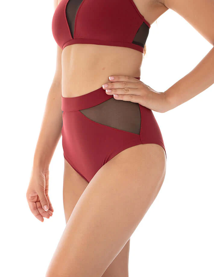 High waist mesh pole shorts - Monica - Image 4