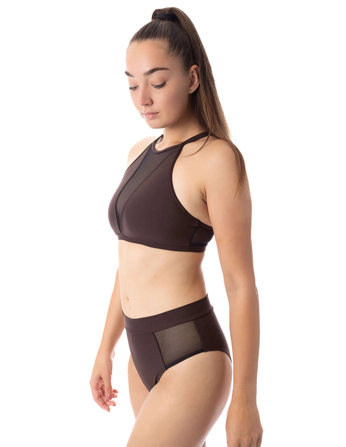 Mesh sports bra for pole dance and yoga - Victoria - Image 21