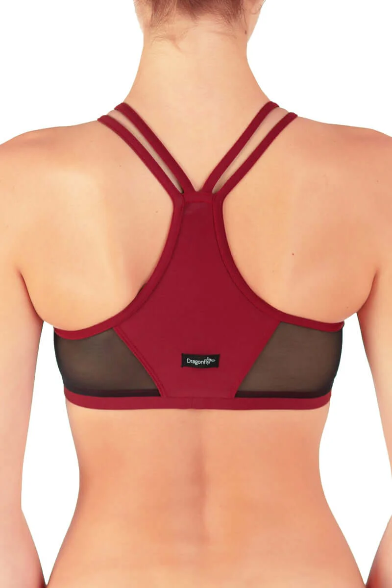 Mesh sports bra for pole dance and yoga - Victoria - Image 35