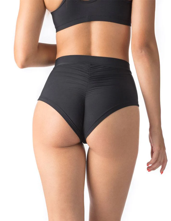 Scrunch pole shorts, high waist fit – Lola - Image 12