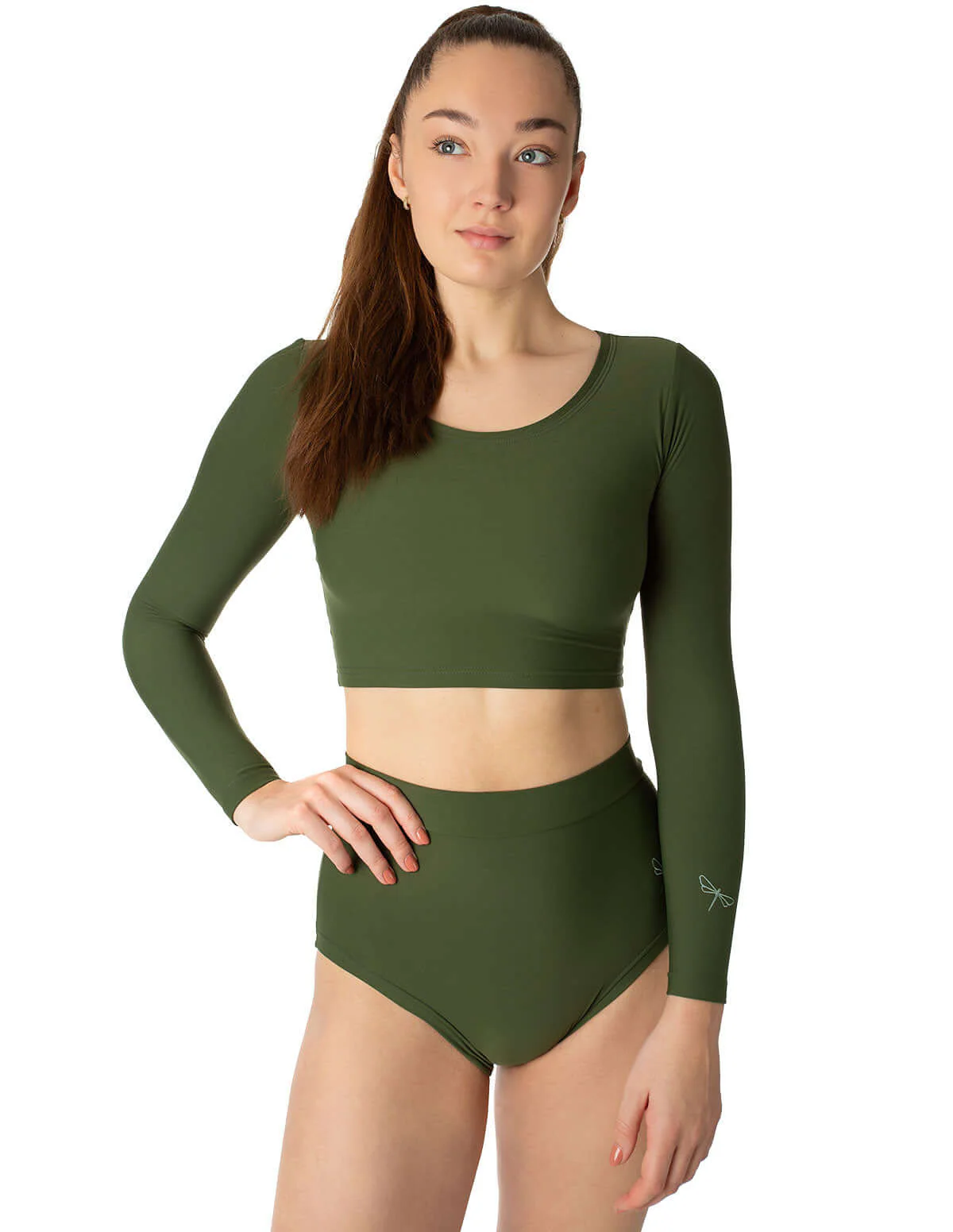 Scrunch pole shorts, high waist fit – Lola - Image 21