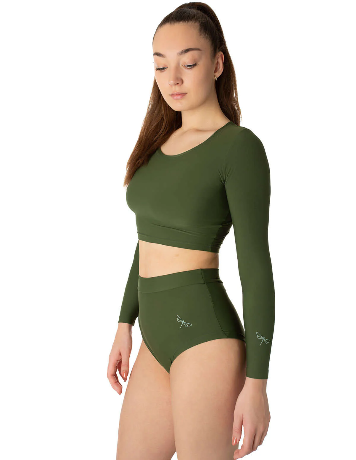 Scrunch pole shorts, high waist fit – Lola - Image 22