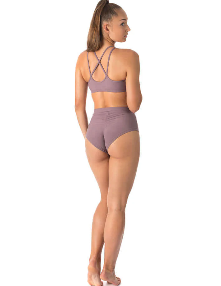 Scrunch pole shorts, high waist fit – Lola - Image 38