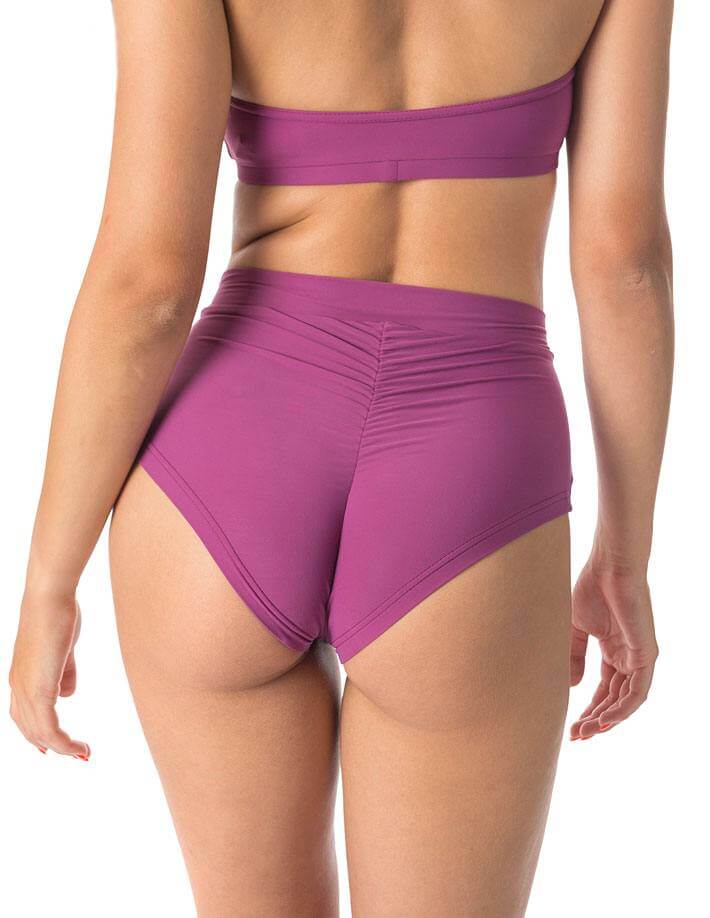 Scrunch pole shorts, high waist fit – Lola - Image 48