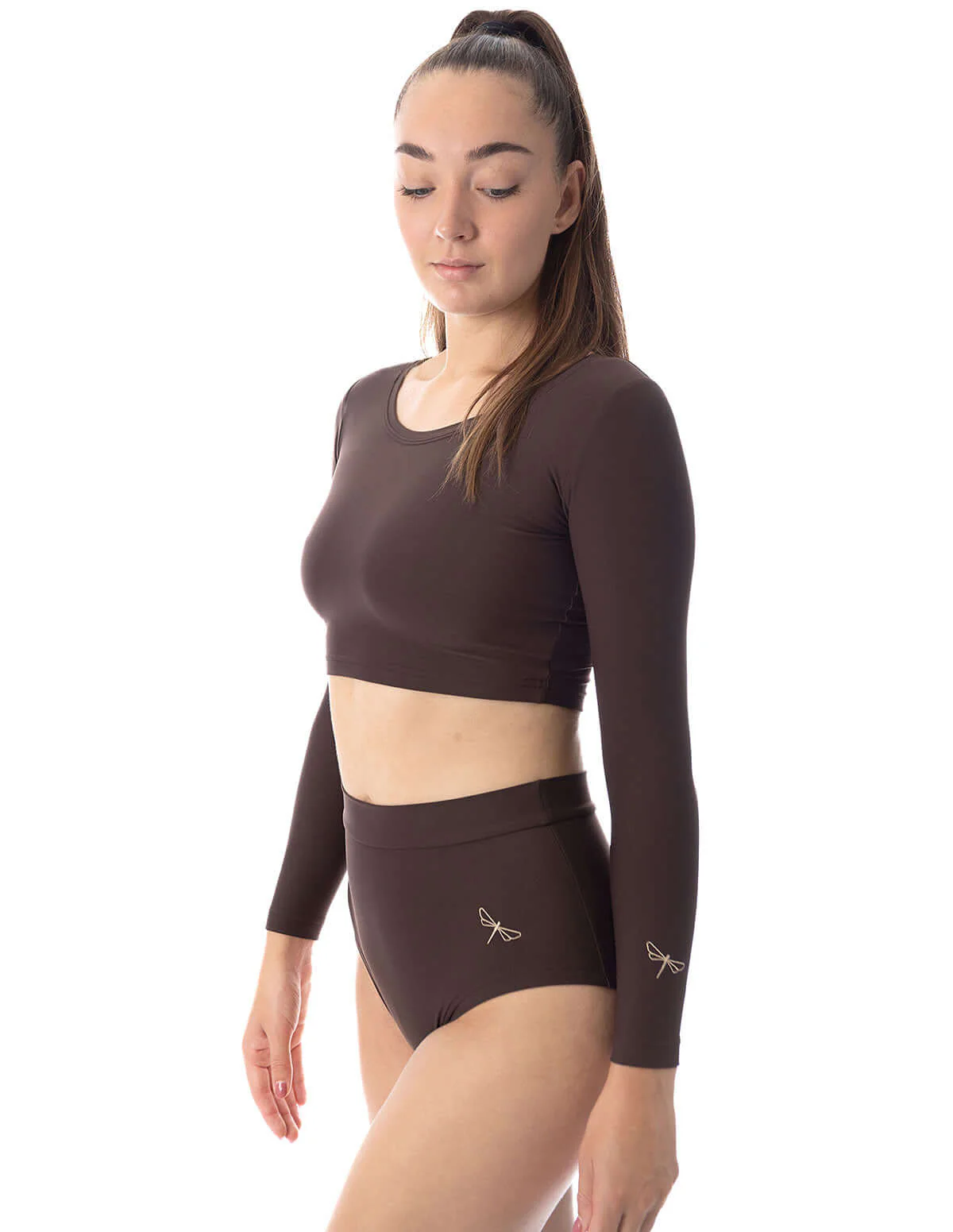 Scrunch pole shorts, high waist fit – Lola - Image 7
