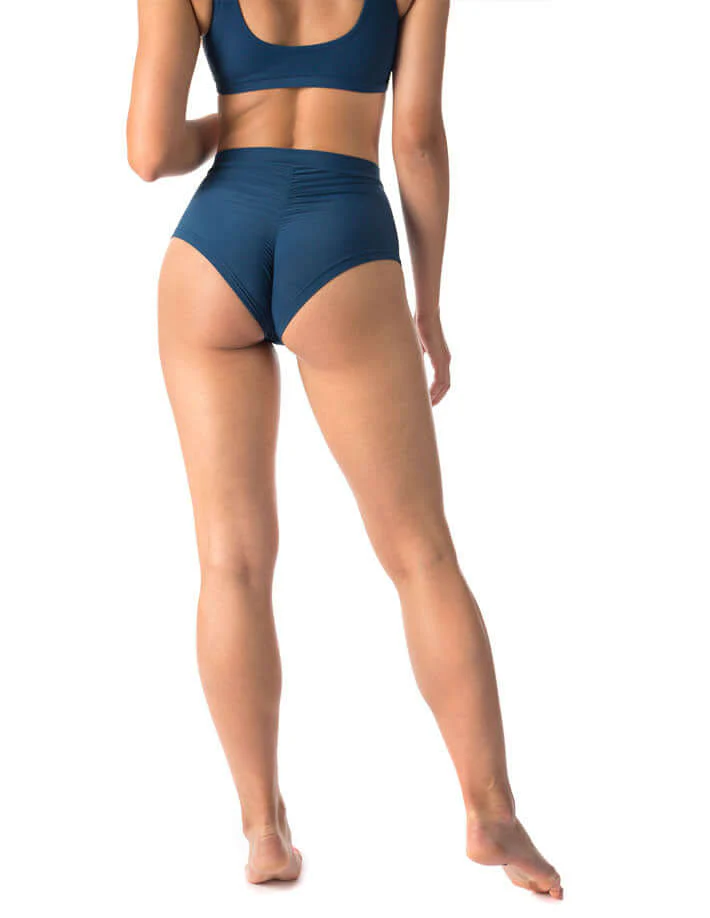Scrunch pole shorts, high waist fit – Lola - Image 70