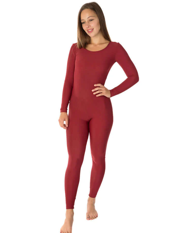 Aerial silk unitard, long sleeve catsuit - Lara - Image 24