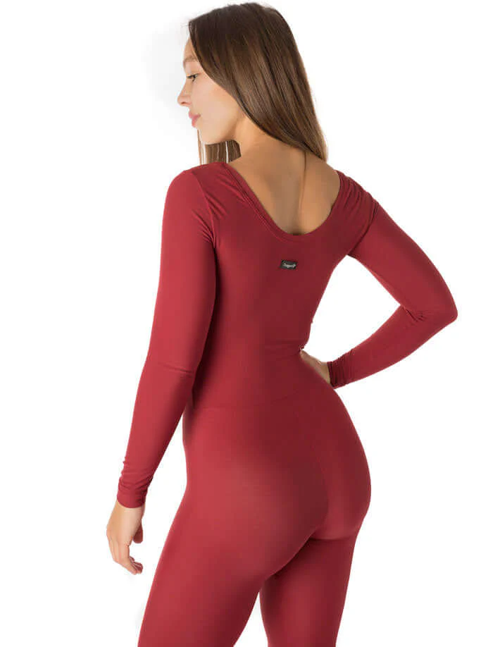 Aerial silk unitard, long sleeve catsuit - Lara - Image 26