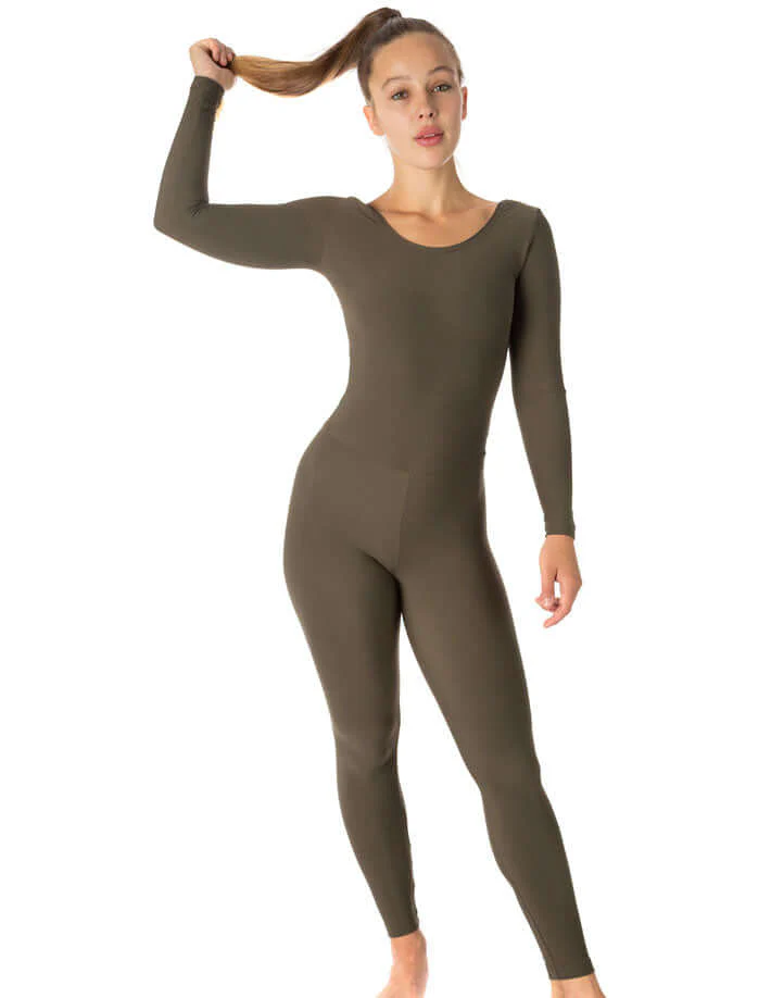 Aerial silk unitard, long sleeve catsuit - Lara - Image 27