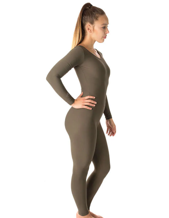 Aerial silk unitard, long sleeve catsuit - Lara - Image 28