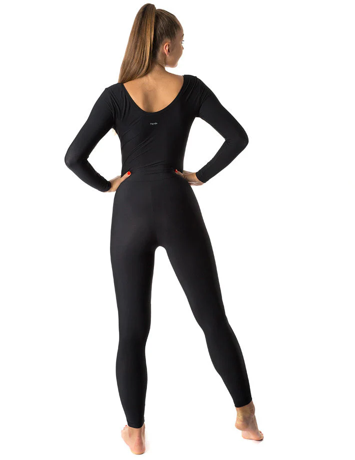 Aerial silk unitard, long sleeve catsuit - Lara - Image 3