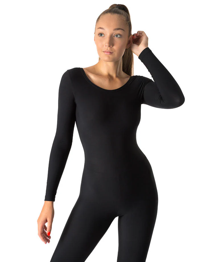 Aerial silk unitard, long sleeve catsuit - Lara - Image 6