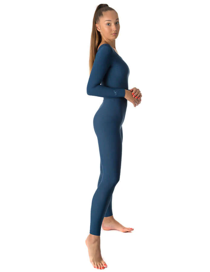 Aerial silk unitard, long sleeve catsuit - Lara - Image 9