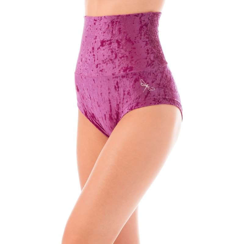 High waisted velvet pole shorts - Betty - Image 35