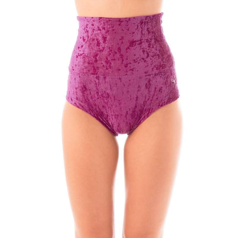 High waisted velvet pole shorts - Betty - Image 36