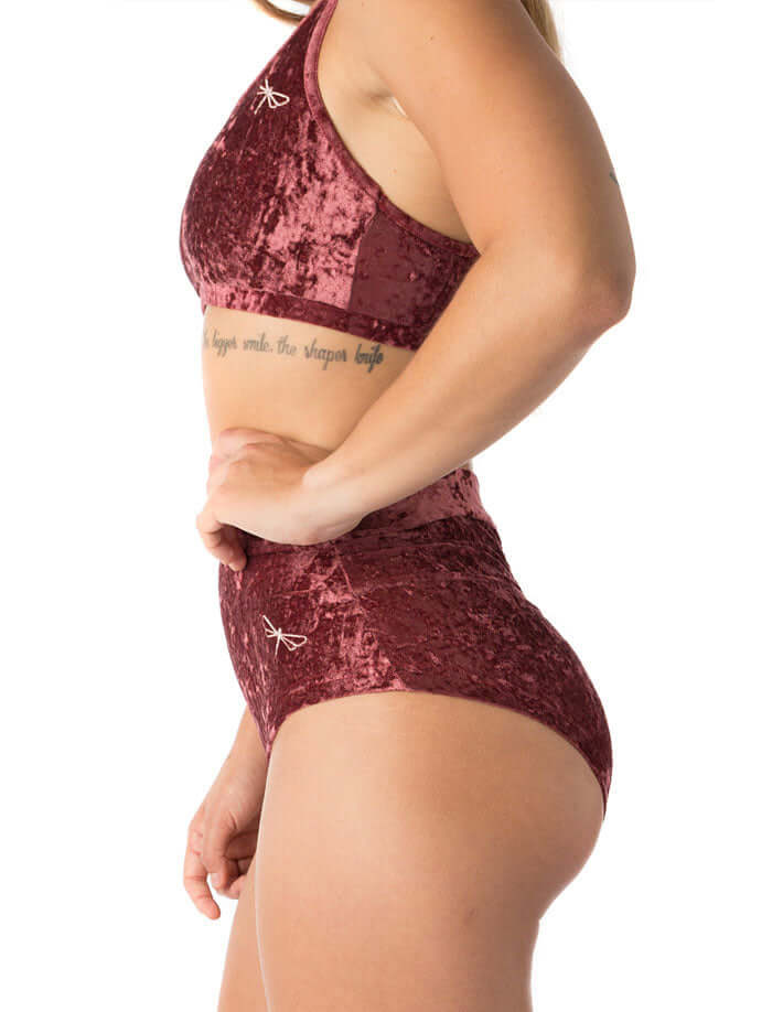 Velvet pole shorts scrunch butt - Lola - Image 13