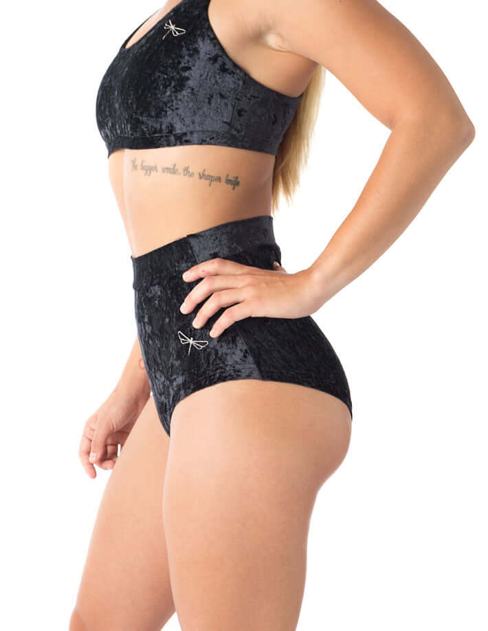 Velvet pole shorts scrunch butt - Lola - Image 22