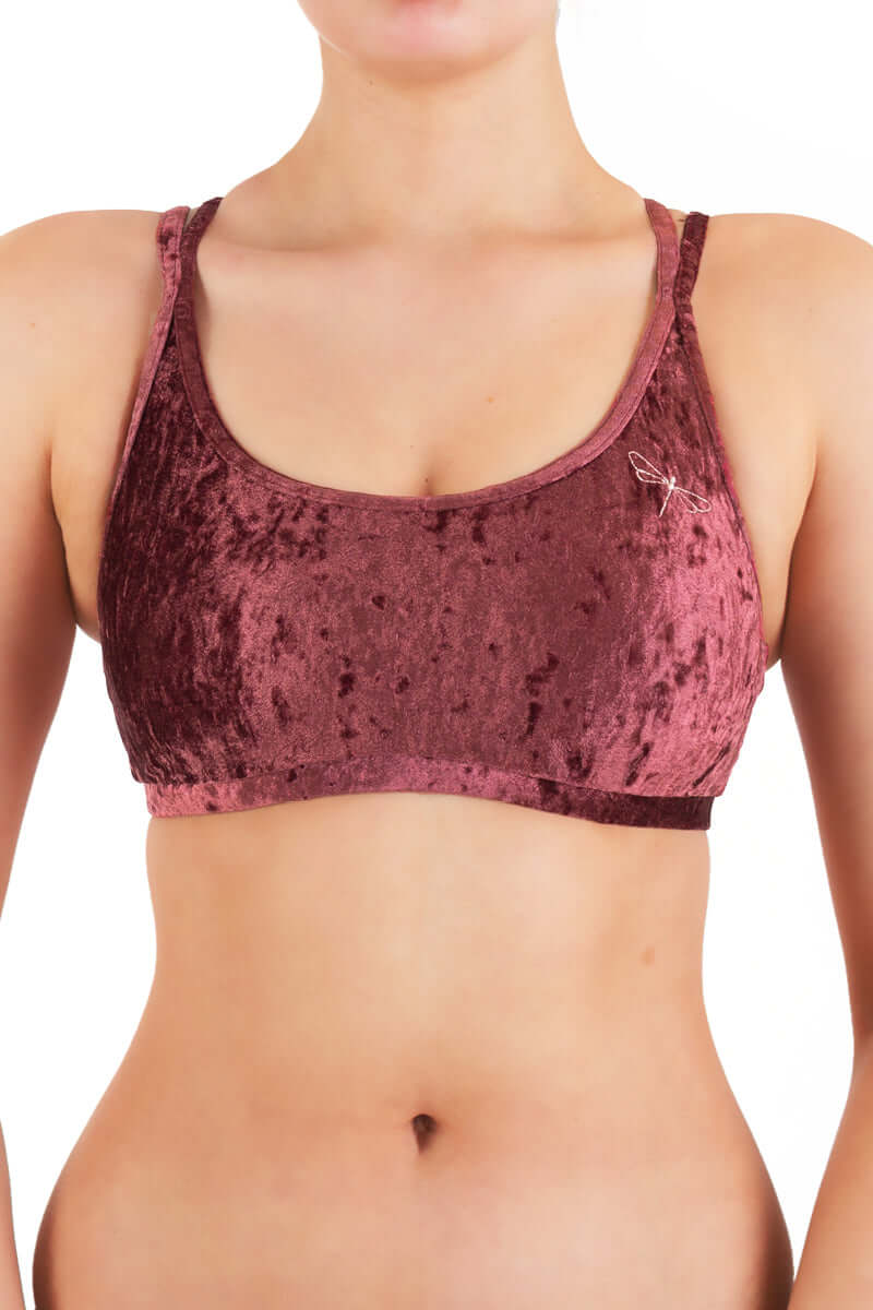 Velvet sports bra - Nicole - Image 31