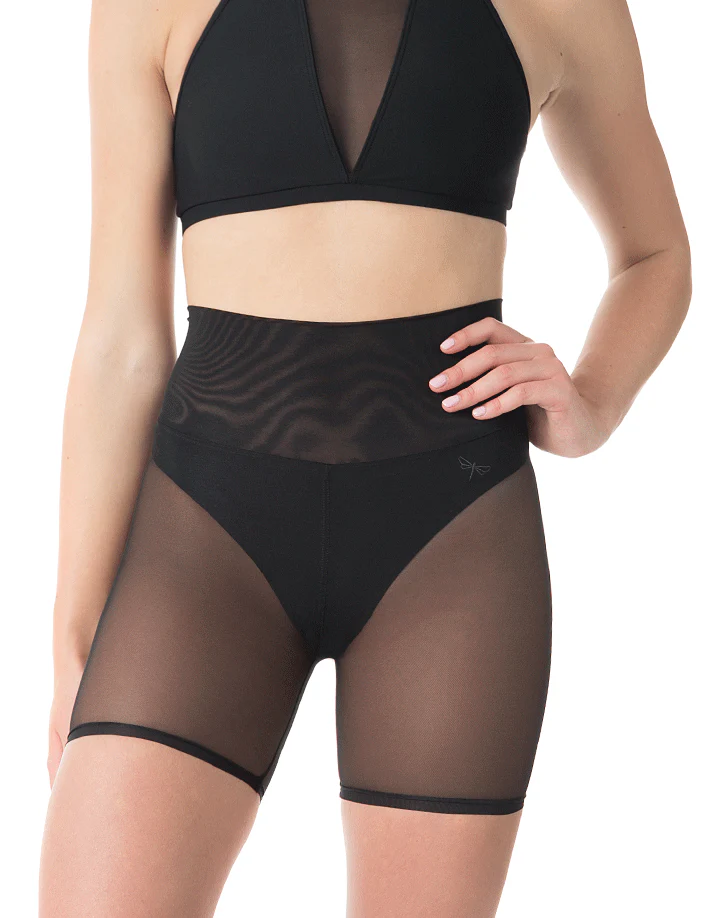 Short mesh leggings, mesh shorts - Zoe - Image 10