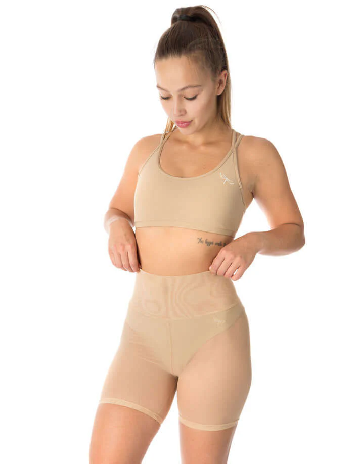 Short mesh leggings, mesh shorts - Zoe - Image 11
