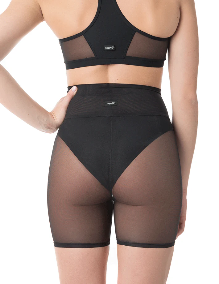 Short mesh leggings, mesh shorts - Zoe - Image 8